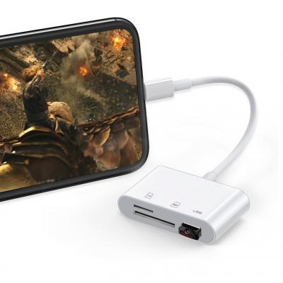 Type C 3-in-1 SD TF USB Mobile Card Reader